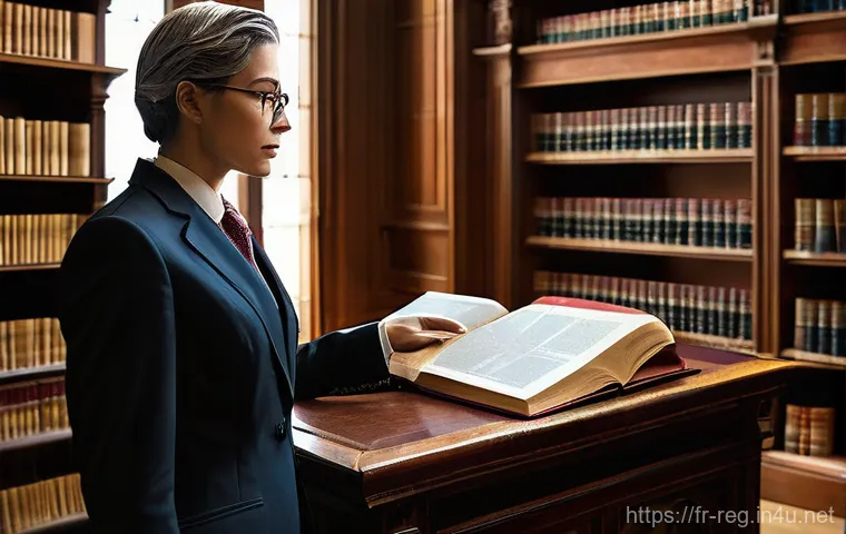 규제요원 필수 중점 과목 정리 - **Prompt: The Ethical Legal Scholar**
    A highly professional and focused regulatory expert, depic...