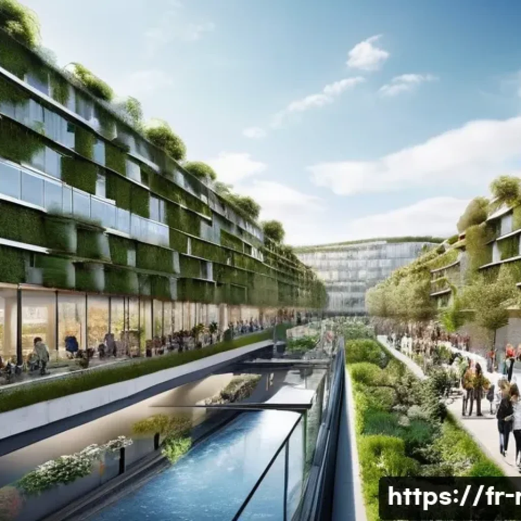 규제 관련 최신 법 개정 동향 - **Prompt for a Sustainable European Future:**
    "A bustling, futuristic European city embracing th...